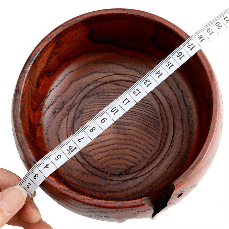 Textile Woolen Wooden Storage Bowl