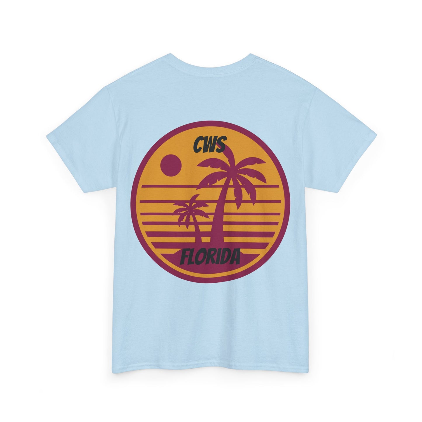 CWS Florida Unisex-T-Shirt aus schwerer Baumwolle von Cozy Winter Store (Versand nur innerhalb der USA)