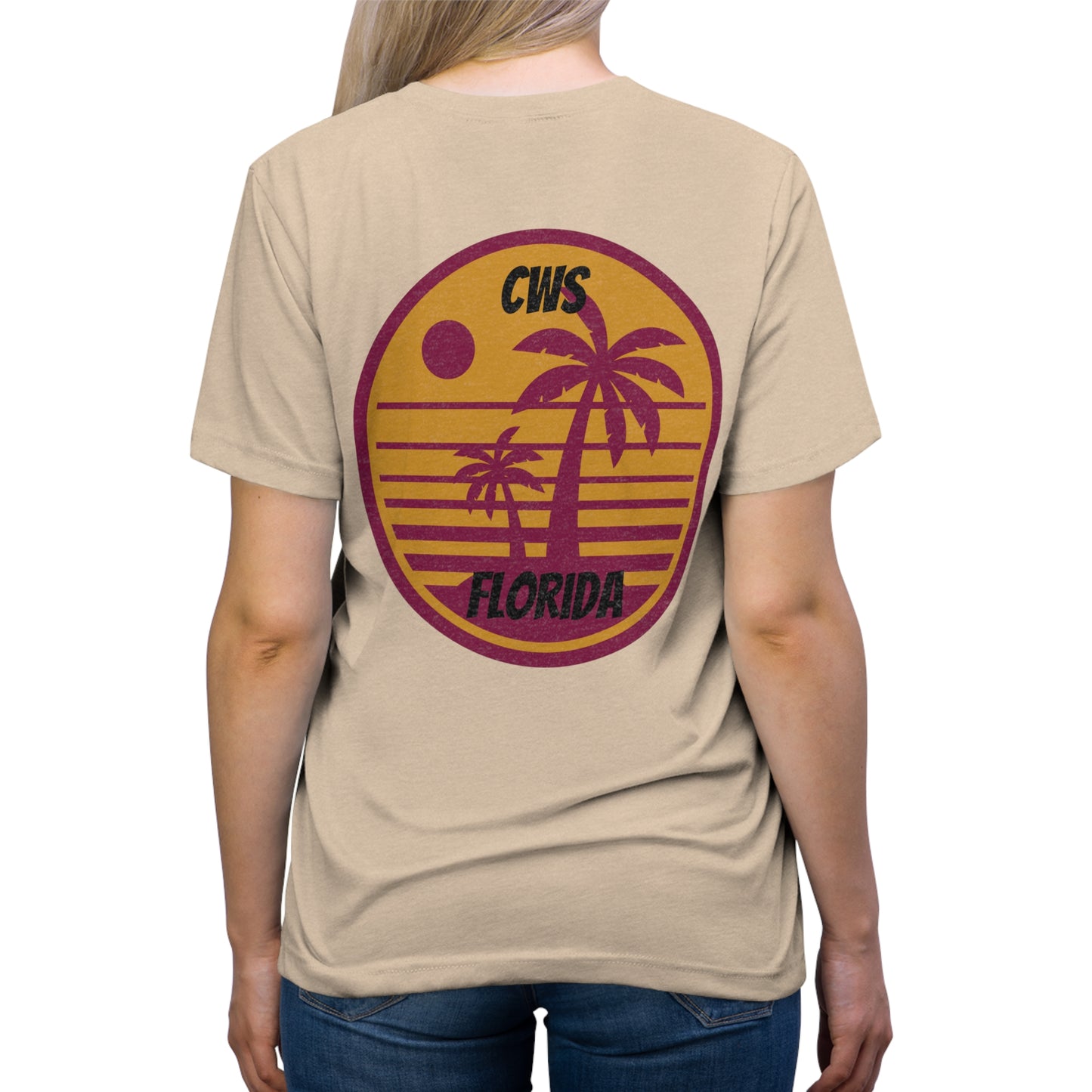 CWS Florida Unisex Triblend Tee By Cozy Winter Store