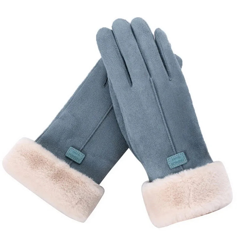 Modische Handschuhe für den Winter