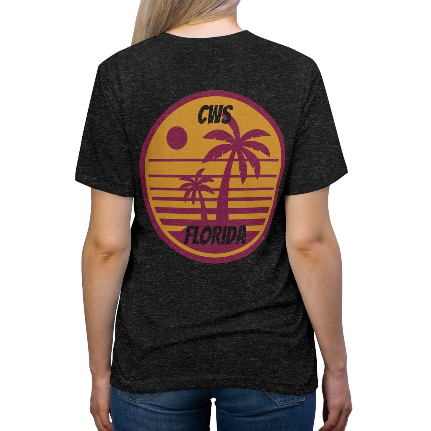 CWS Florida Unisex Triblend Tee By Cozy Winter Store