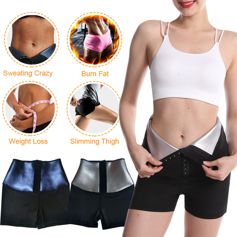 High-Waist Thermal Training Shapewear Pants for Women