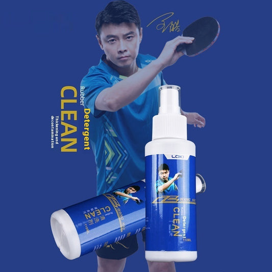 Table Tennis Blade Covering Rubber Cleaning Agent 110ml Liquid Tackifier Cleaning