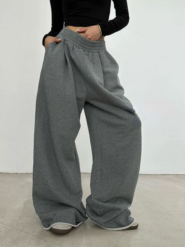 Women's Retro Loose Slimming And All-matching Sports Pants