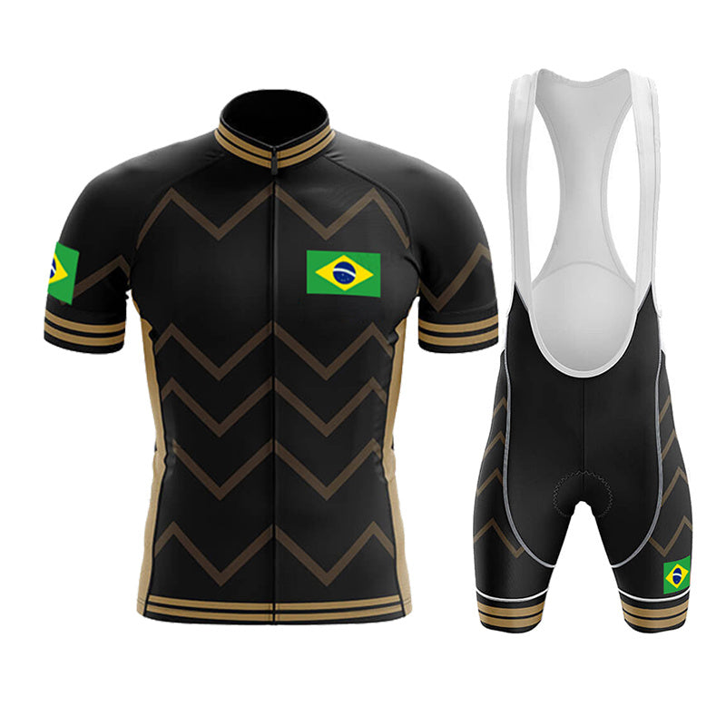 Summer Brazil Team Cycling Jersey Men's Tracksuit