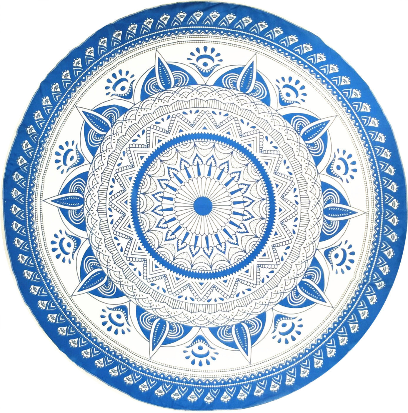 Round beach towel