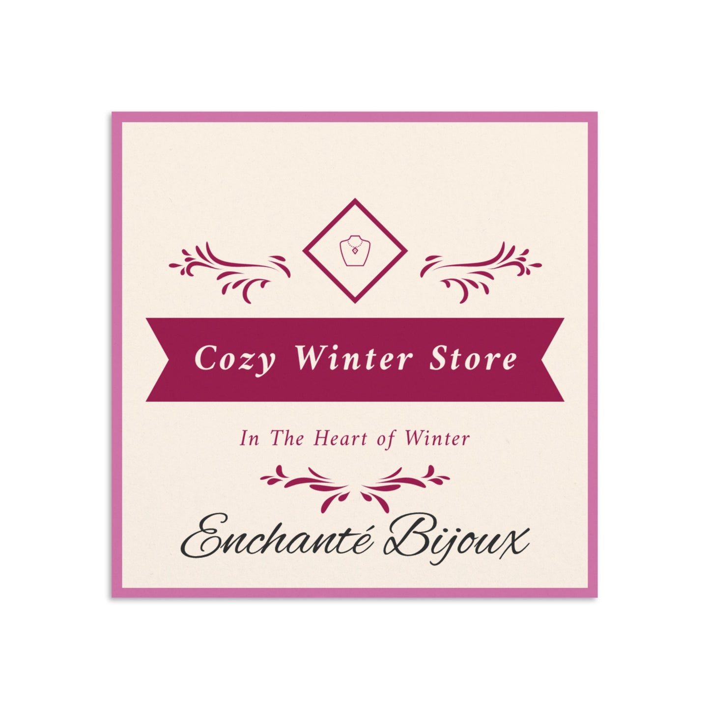 CSW Enchanté Bijoux Kreuzperlenarmband von Cozy Winter Store USA EXCLUSIVES (Versand nur innerhalb der USA)