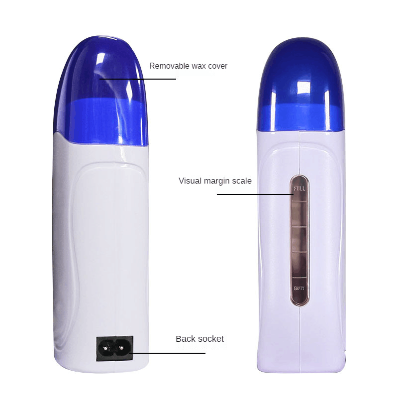 ProWax: Portable handheld hair removal machine with roll-on wax heater for professional use.