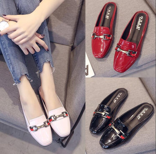 Baotou half slippers female summer