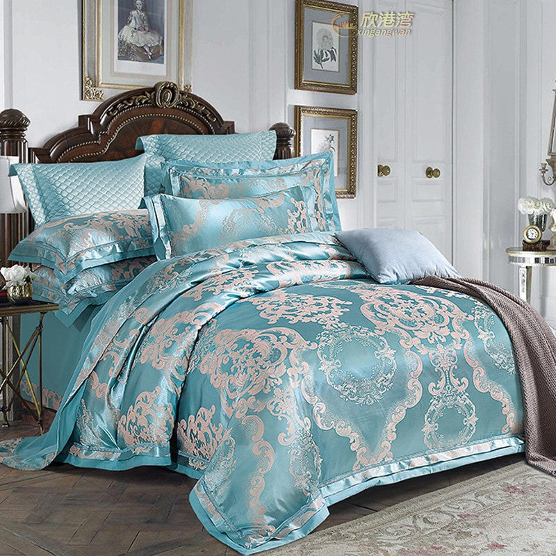 European style luxury light luxury cotton bedding