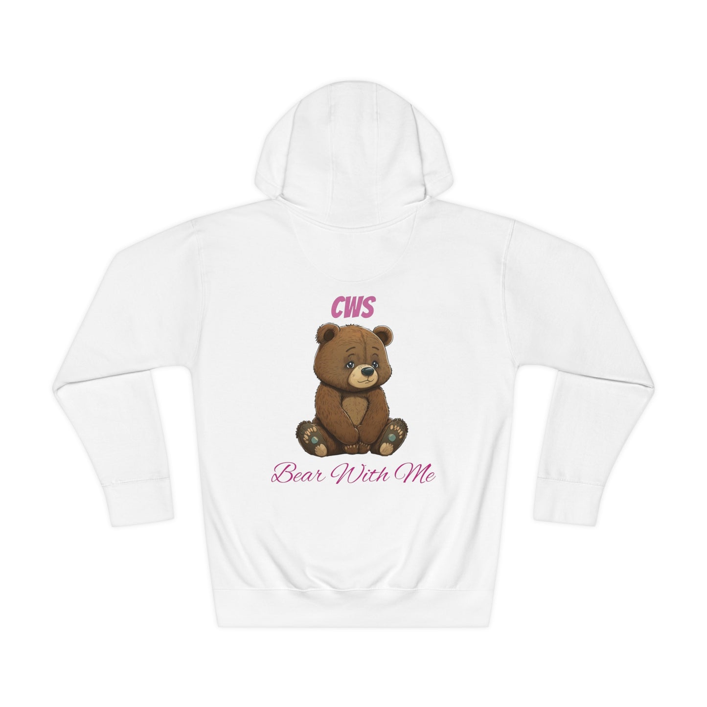 CWS Cozy Bear Unisex Fleece Hoodie By Cozy Winter Store