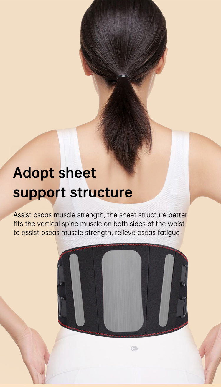 Electric Heating Waist Massage Belt Back Support Warm Hot Compress Palace Physiotherapy Waist Electric Abdominal Massager