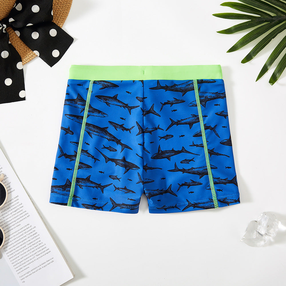 Children's Beach Quick-drying Boxers Boyshorts Swimming Trunks