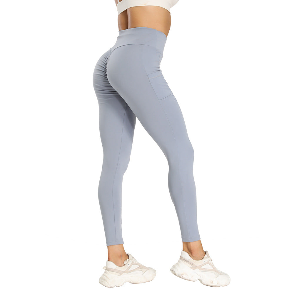 Legginsy do jogi sportowej Spodnie do fitnessu i fitnessu do podnoszenia bioder