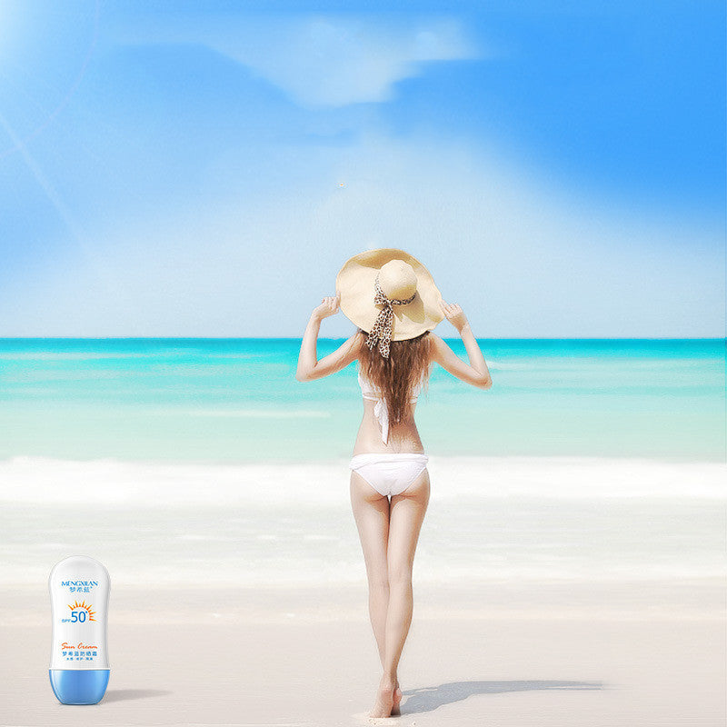 Sunscreen Face Whole Body IsolationAntiultraviolet Refreshing Oil-free Waterproof And Sweatproof