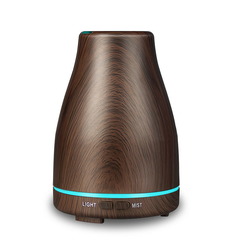 Air Home Humidifier Wood Grain Colorful Ultrasonic Aroma Diffuser 120ml Aroma Diffuser