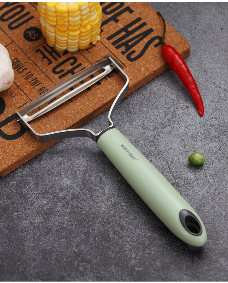 Kitchen Melon And Fruit Peeling Peeler Peeler Multifunctional Stainless Steel Peeler Household