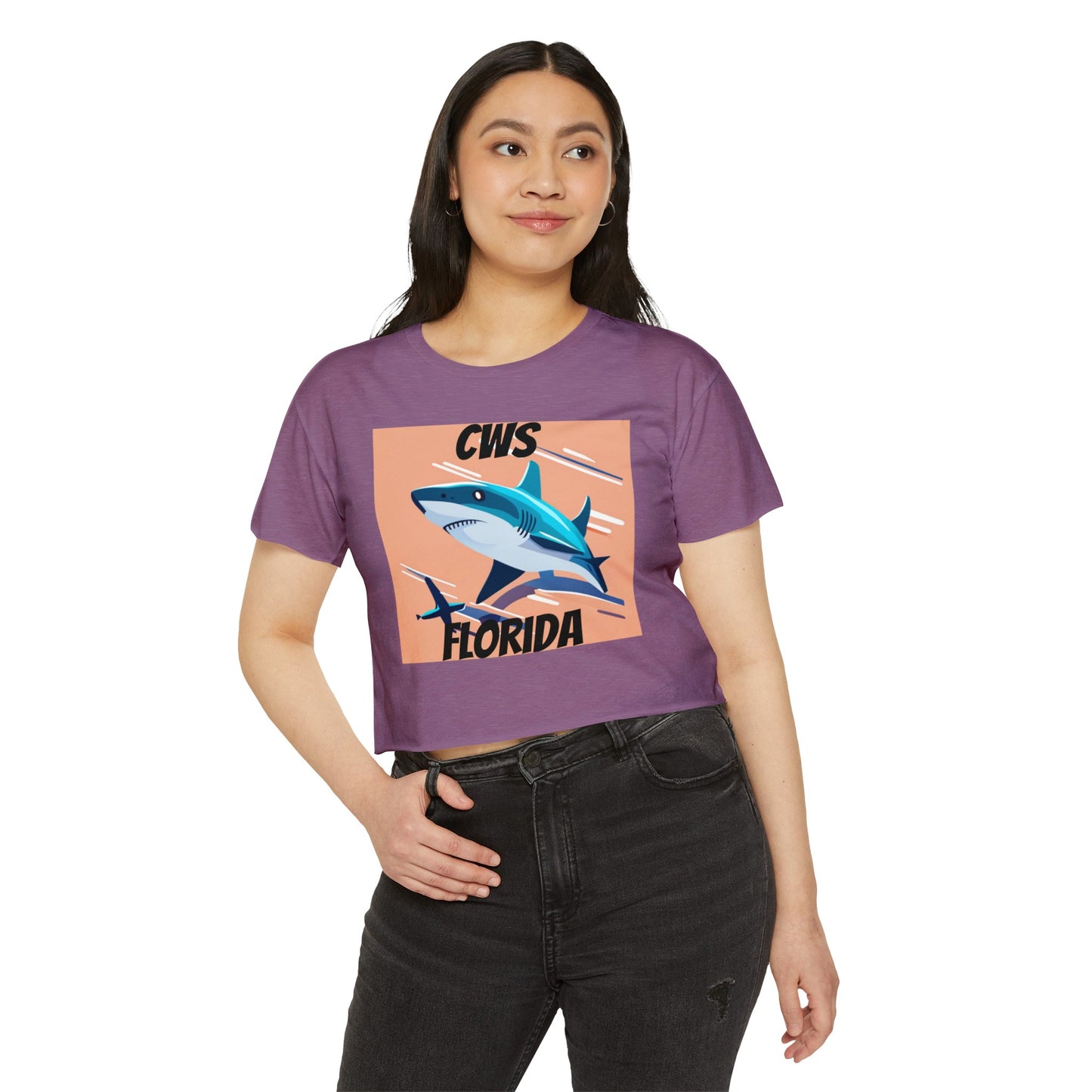 CWS Florida Women's Festival Crop Top By Cozy Winter Store (ships within USA only)