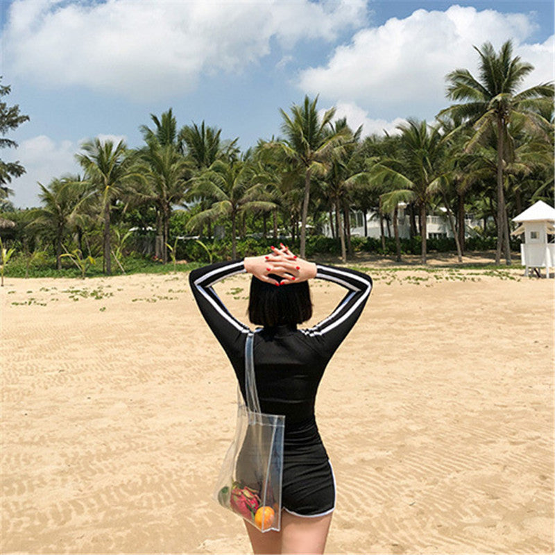 Long-sleeved sunscreen swimsuit