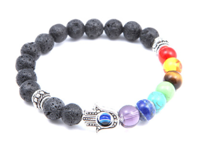 Universe Galaxy Eight Planets Solar System Guardian Star Natural Stone Beads Bracelet