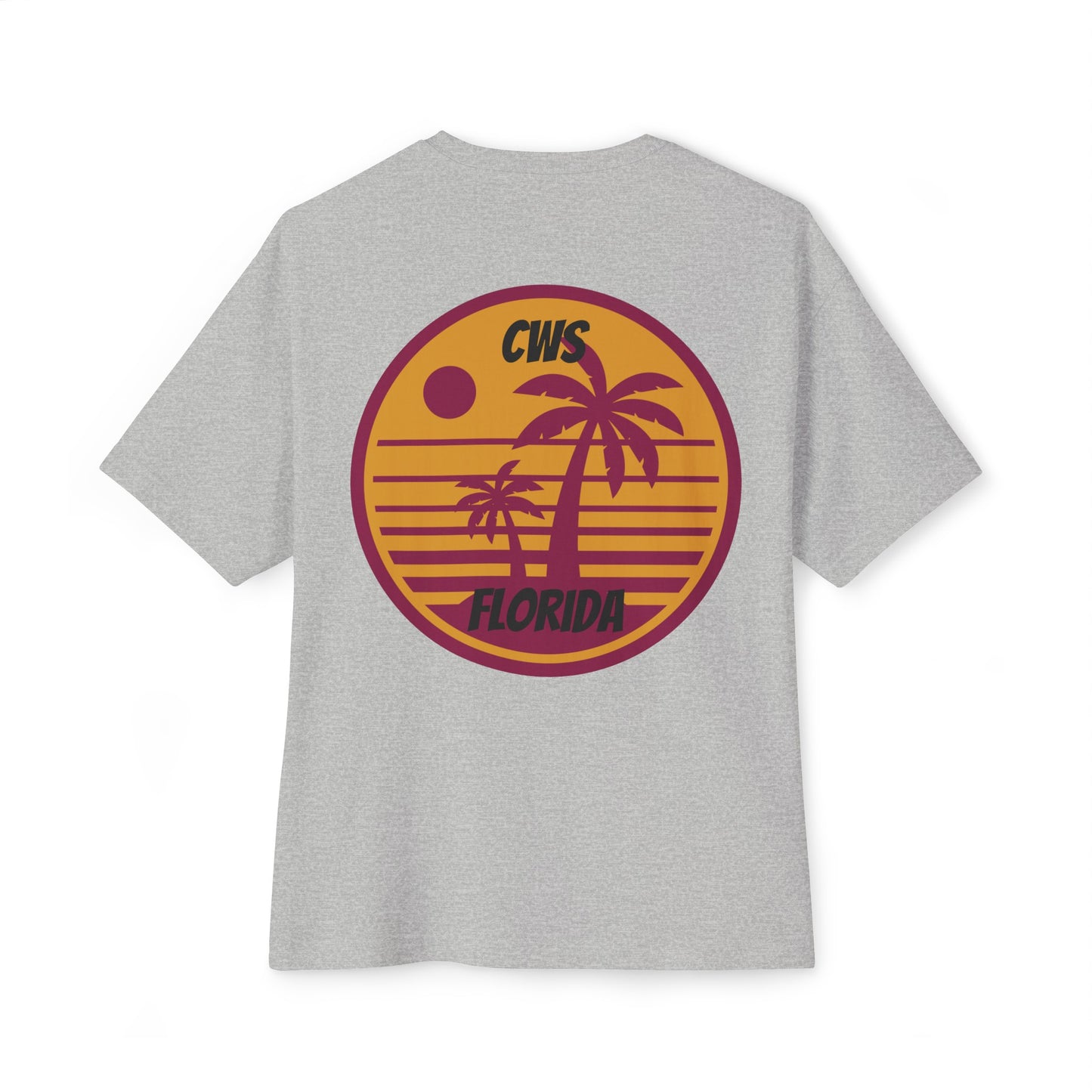 CWS Florida Unisex Oversized Boxy Tee By Cozy Winter Store (ships within USA only)