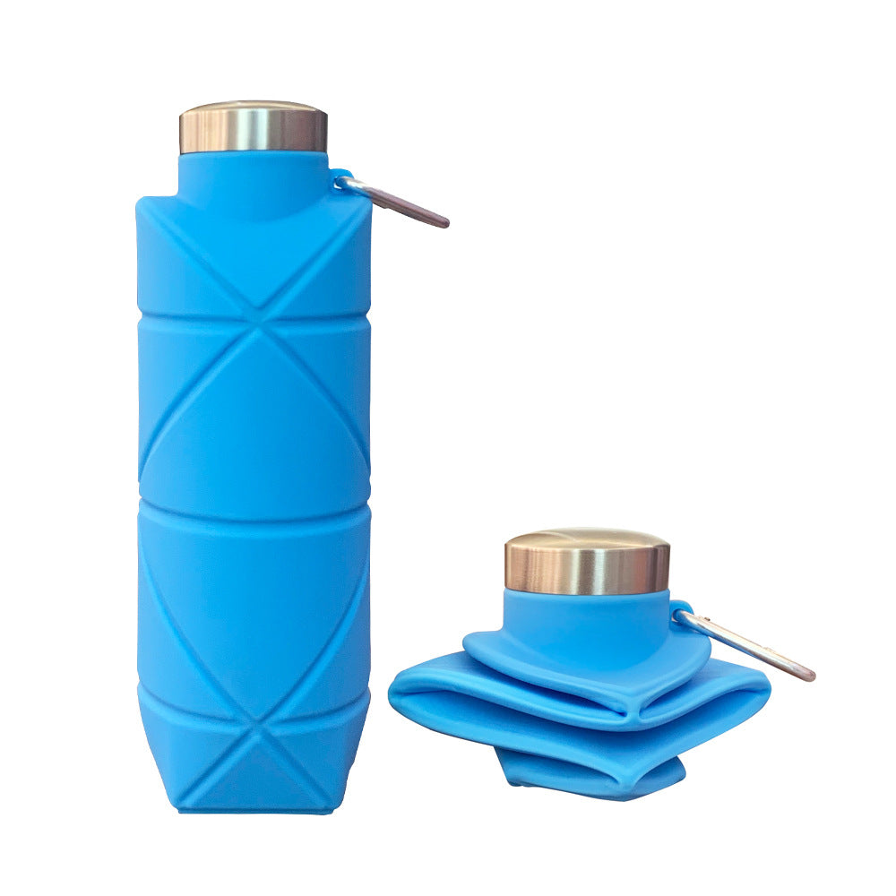 Food Grade Silicone Portable Water Bottle