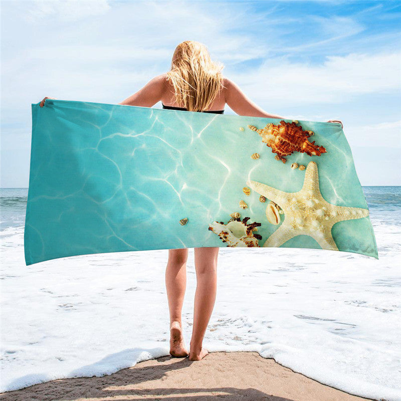 Square beach towel