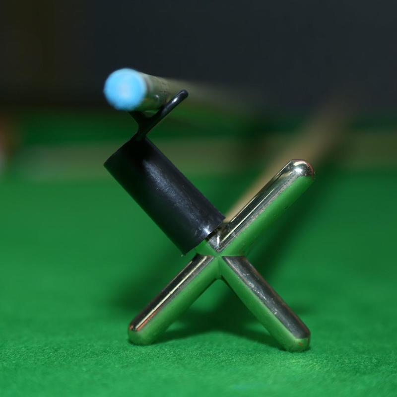 Cross Elevated Billiard rack, billiard supplies, billiard accessories, pole head fork protector