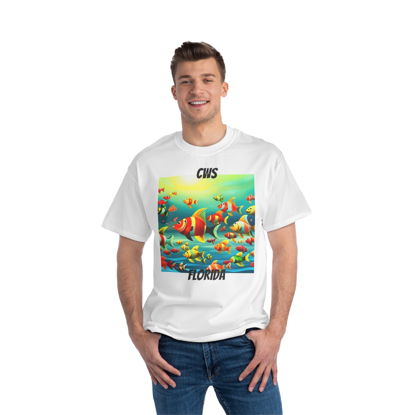 CWS Florida Beefy-T®  Short-Sleeve T-Shirt By Cozy Winter Store (ships within USA only)