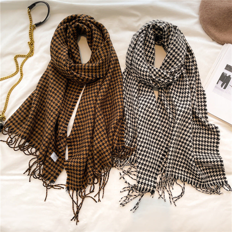 Women's Fashion Faux Cashmere Thermal Scarf