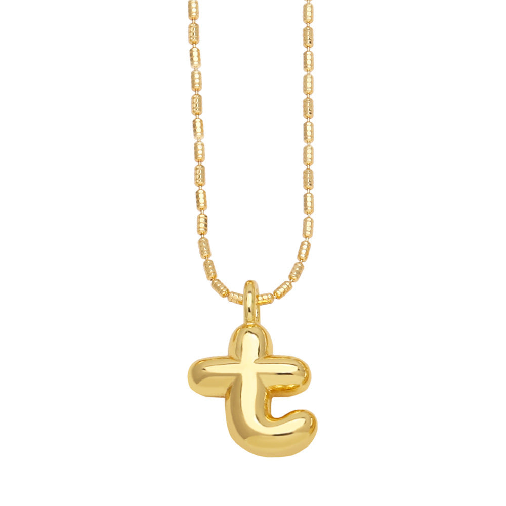 Fashion 26 English Letters Pendant Necklace