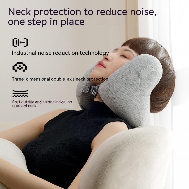 Travel Neck Care Two-in-one Memory Foam Head Pillow