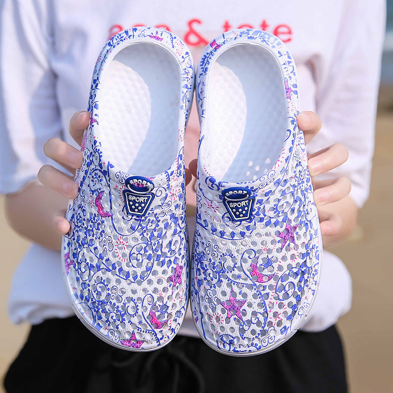 Slippers Women's Summer Hole Shoes Summer New Fashion Beach Shoes