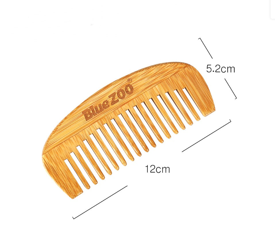 Natural Bamboo Wooden Hair Comb Massage Scalp Anti-static Men Comb 12x5.2cm Women Hair Styling Tool Head Meridian Massage Comb