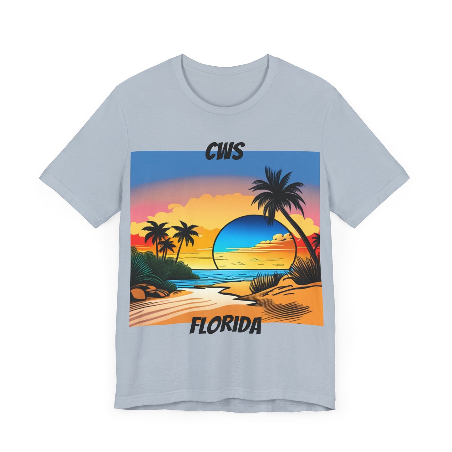 CWS Florida Unisex Jersey Short Sleeve Tee By Cozy Winter Store (ships within USA only)