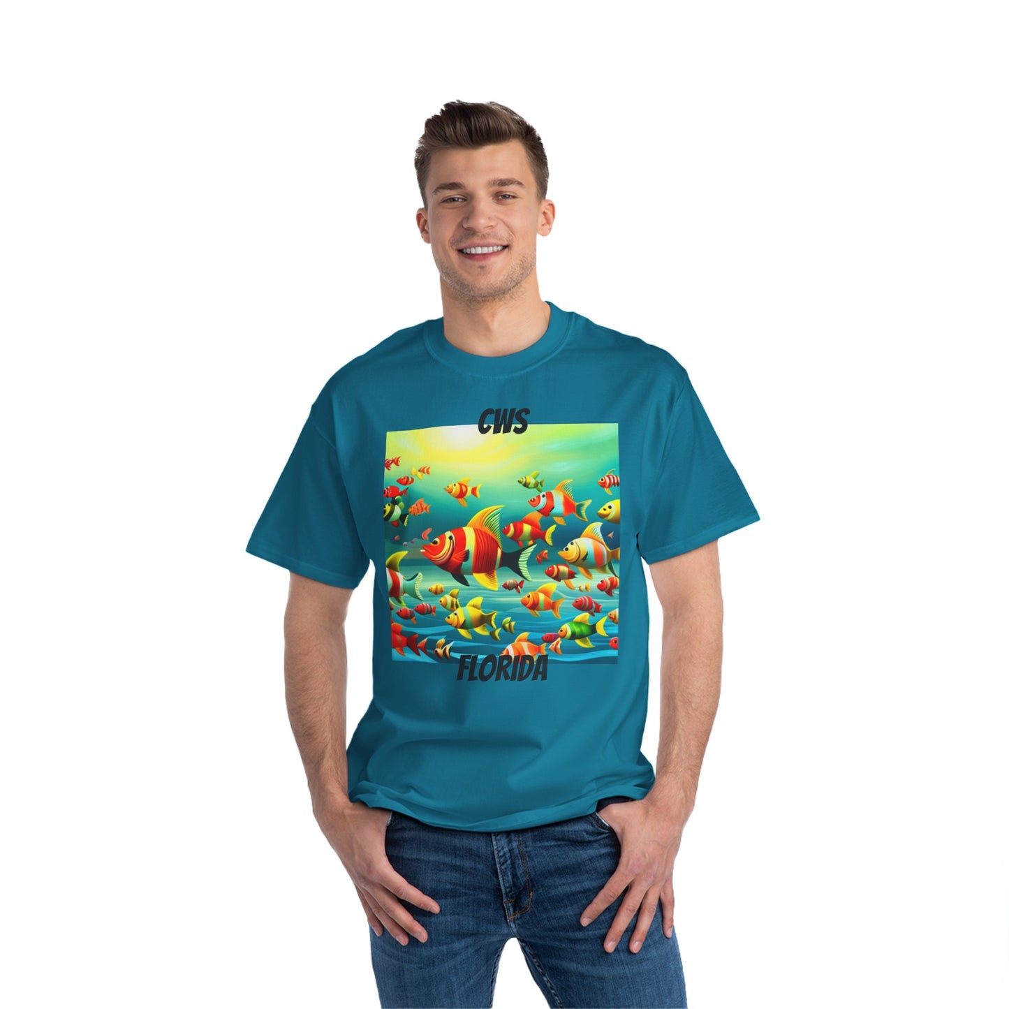 CWS Florida Beefy-T® Kurzarm-T-Shirt von Cozy Winter Store (Versand nur innerhalb der USA)