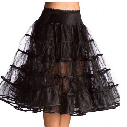 Women's Fashion Mesh Corset Pettiskirt