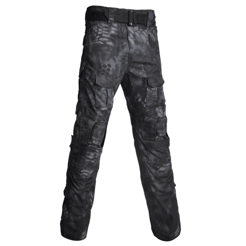 Camouflage Tactics Pants Scratch-resistant Wear-resistant Frog Combat Trousers