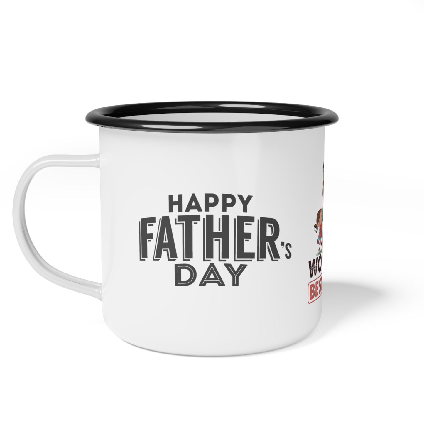 CWS Celebrations Fathers Day  Enamel Camp Cup