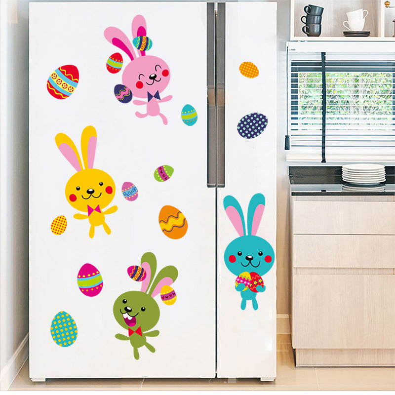 Easter Egg Decorative Wall Sticker Showcase