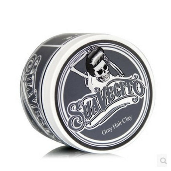 SUAVECITO ONE TIME HAIR DYE SILVER GRAY COLOR WATER MUDS CLAY POMADE