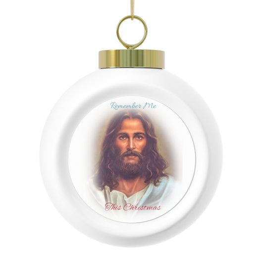 CWS Celebrations Weihnachten „Remember Me This Christmas“ Weihnachtskugel-Ornament von Cozy Winter Store