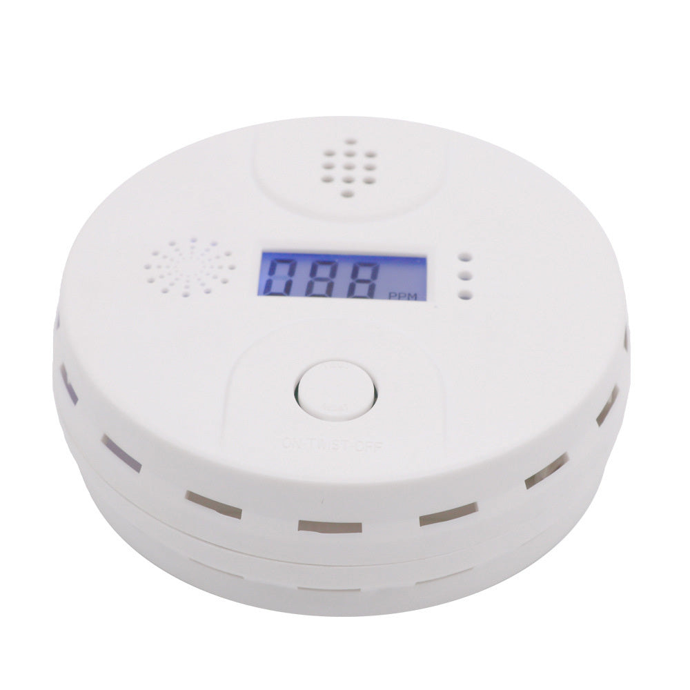 Household Digital Display Carbon Monoxide Alarm Smart Gas Leak Detector Alert