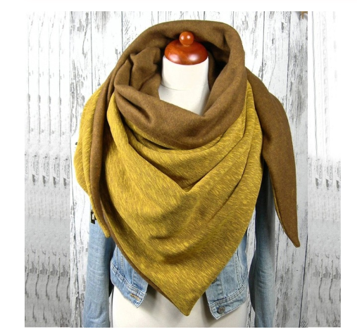 Wild thick simple warm shawl