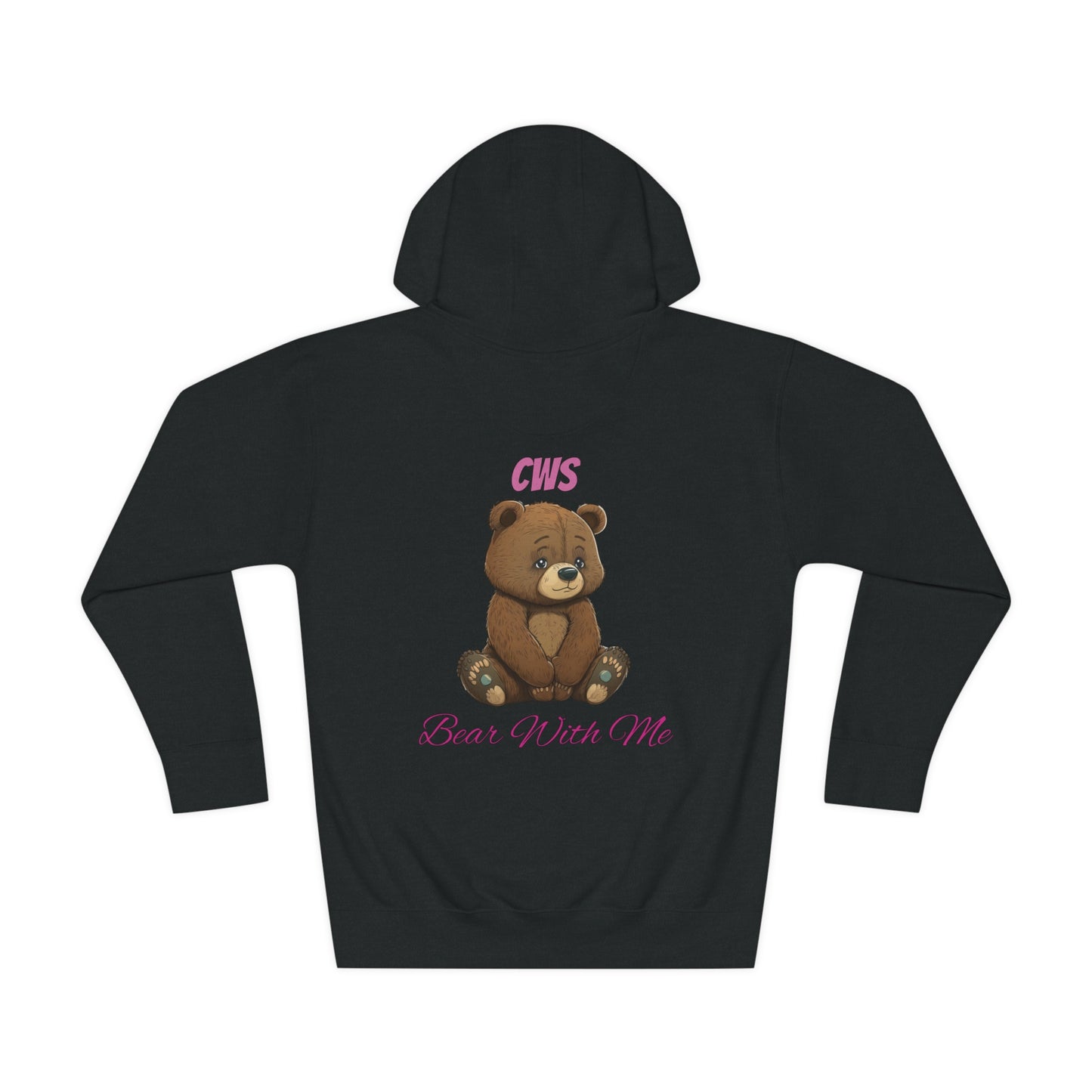 CWS Cozy Bear Unisex Fleece Hoodie By Cozy Winter Store