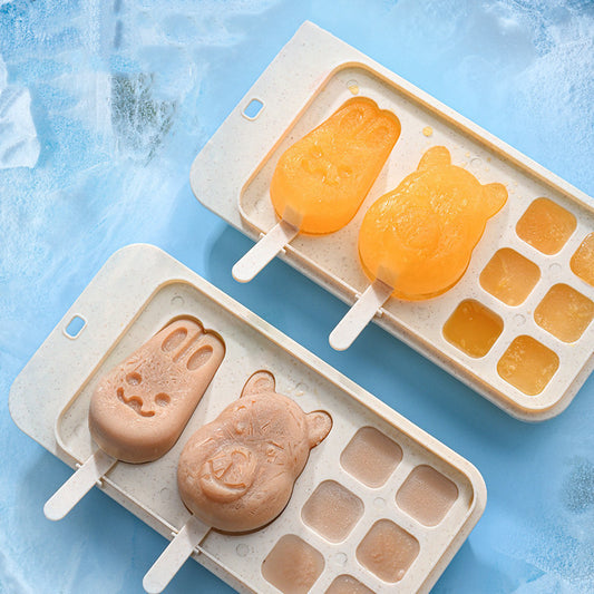 6-hole Mini Ice Cube Mold Household Kitchen