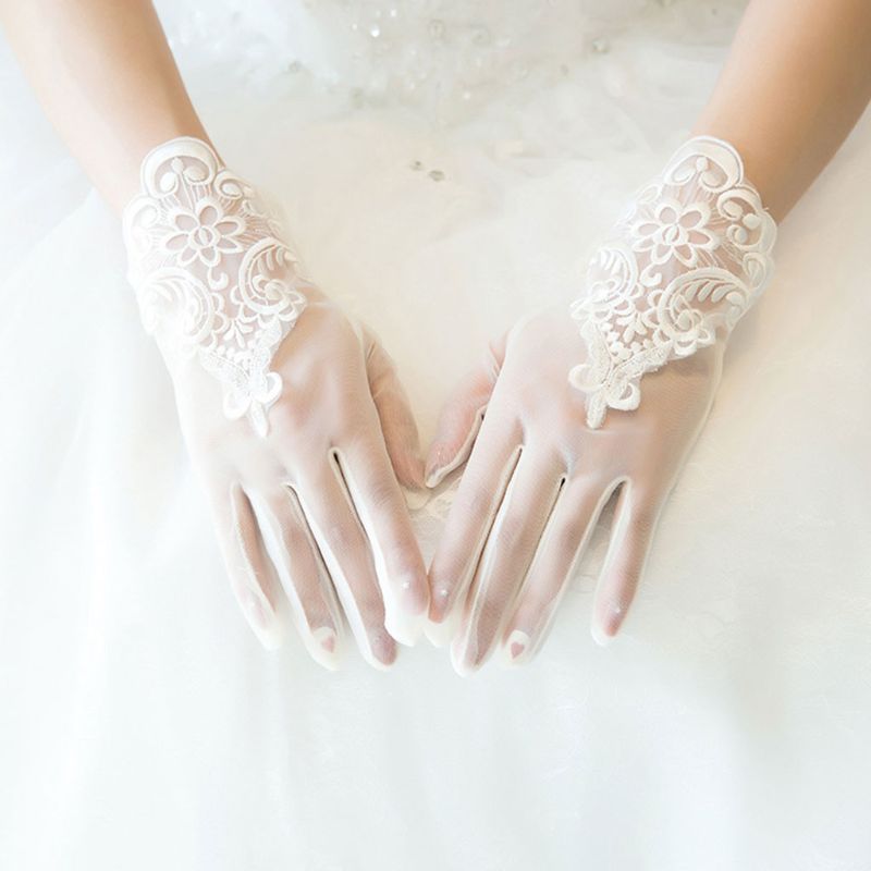 Sunscreen lace gloves