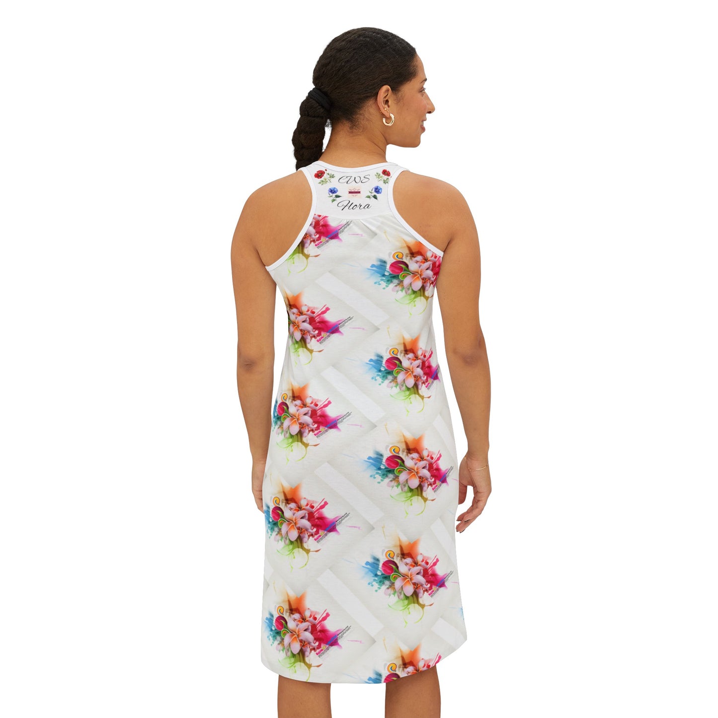 CWS Flora Women's Racerback Dress By Cozy Winter Store