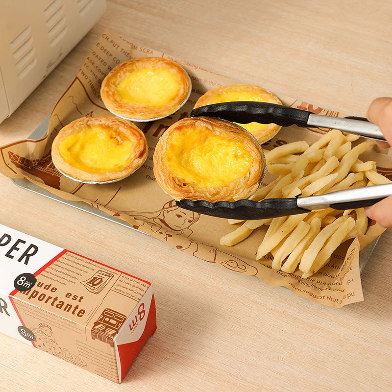 Creative Newspaper Baking Paper Food Special Air Fryer