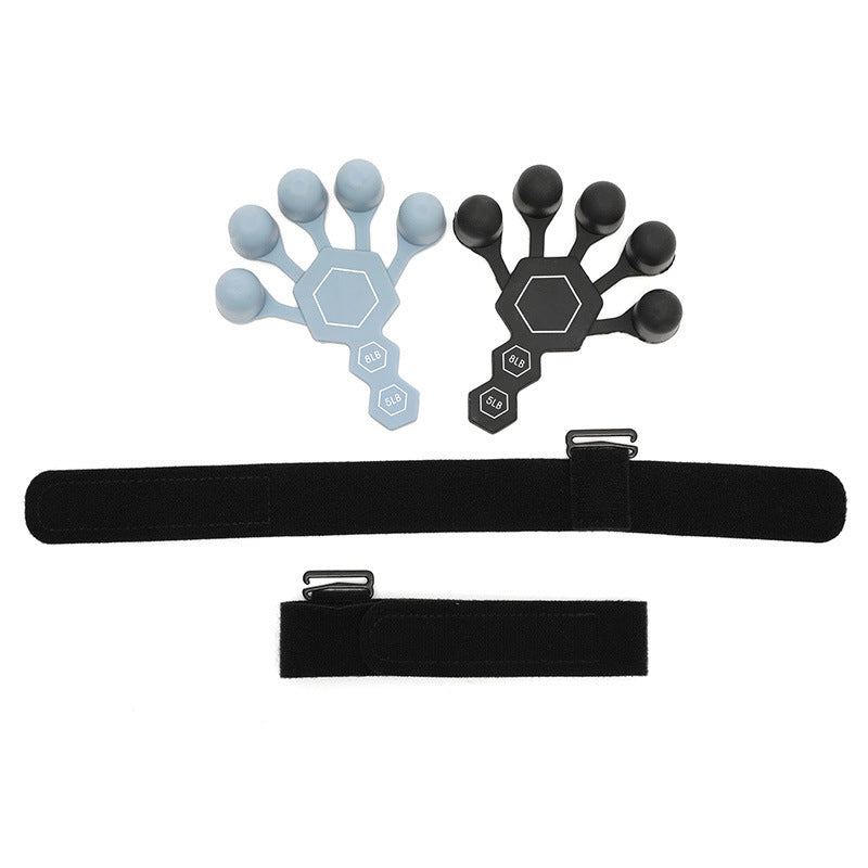 Men's Silicone 5-finger Rehabilitation Power Shooting Brace Hand Trainer